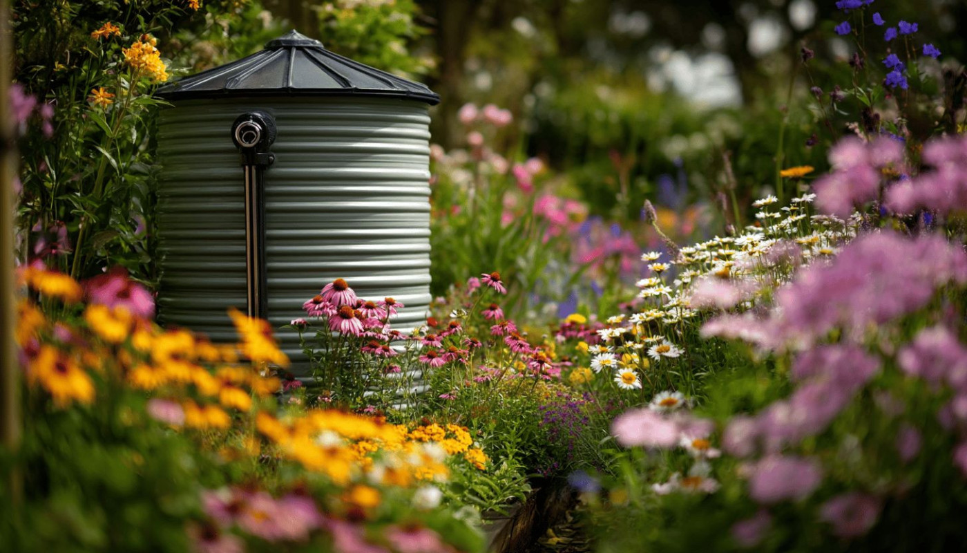 Installation d'un système de récupération d'eau de pluie pour le jardin économies et bénéfices environnementaux